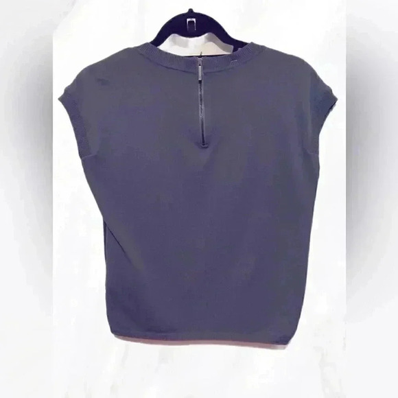 Weekend by Max Mara sleeveless appliqué vest XS - Picture 5 of 5